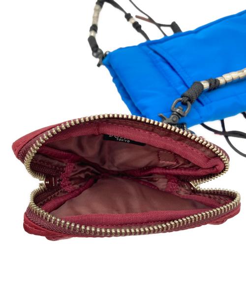 TOGA ARCHIVES（トーガアーカイブス）TOGA ARCHIVES (トーガアーカイブス) PORTER (ポーター) ショルダーポーチ レッド×ブルー サイズ:-の古着・服飾アイテム