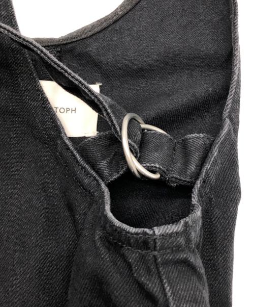 AEWEN MATOPH（イウエン マトフ）AEWEN MATOPH (イウエン マトフ) デニムオーバーオール ブラック サイズ:36の古着・服飾アイテム