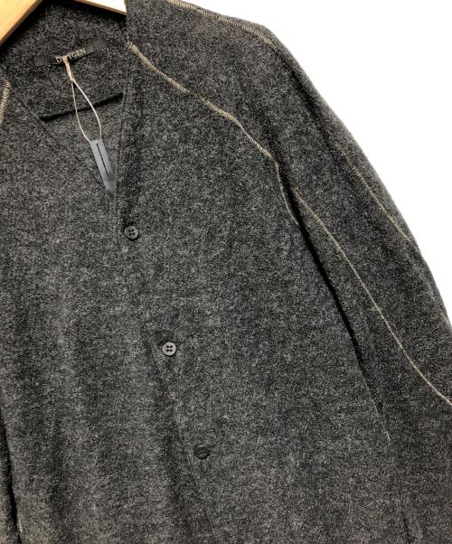 D.HYGEN（ディーハイゲン）D.HYGEN (ディーハイゲン) カーディガン グレー サイズ:ＳＩＺＥ３ 未使用品の古着・服飾アイテム