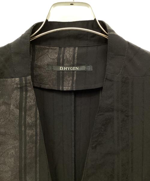D.HYGEN（ディーハイゲン）D.HYGEN (ディーハイゲン) ロングシャツ ブラック サイズ:1の古着・服飾アイテム