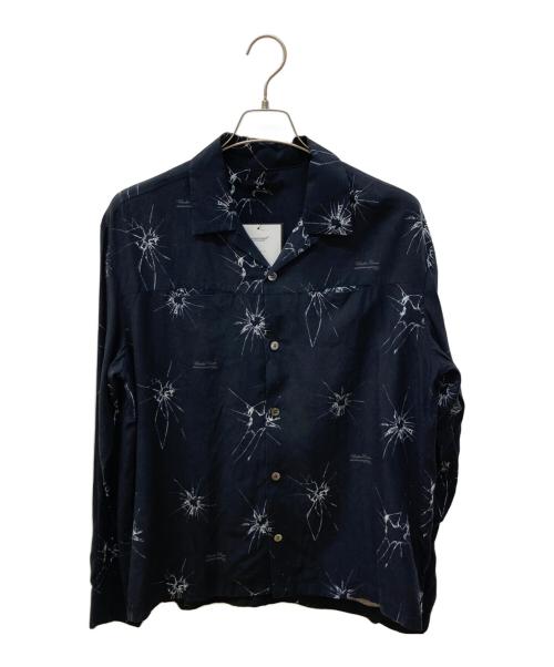 UNDERCOVER（アンダーカバー）UNDERCOVER (アンダーカバー) オープンカラーシャツ ブラック サイズ:2の古着・服飾アイテム