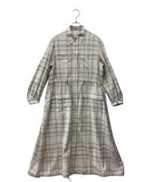 23区 lab.（ニジュウサンクラボ）の古着「ウールライトツイルコートワンピース」｜アイボリー