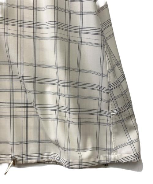 23区 lab.（ニジュウサンクラボ）23区 lab. (ニジュウサンクラボ) ウールライトツイルコートワンピース アイボリー サイズ:36の古着・服飾アイテム