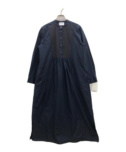 UNITED ARROWS（ユナイテッドアローズ）UNITED ARROWS (ユナイテッドアローズ) C BOSOM シャツワンピース ネイビー サイズ:36の古着・服飾アイテム
