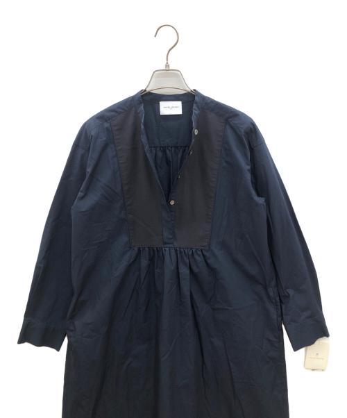 UNITED ARROWS（ユナイテッドアローズ）UNITED ARROWS (ユナイテッドアローズ) C BOSOM シャツワンピース ネイビー サイズ:36の古着・服飾アイテム