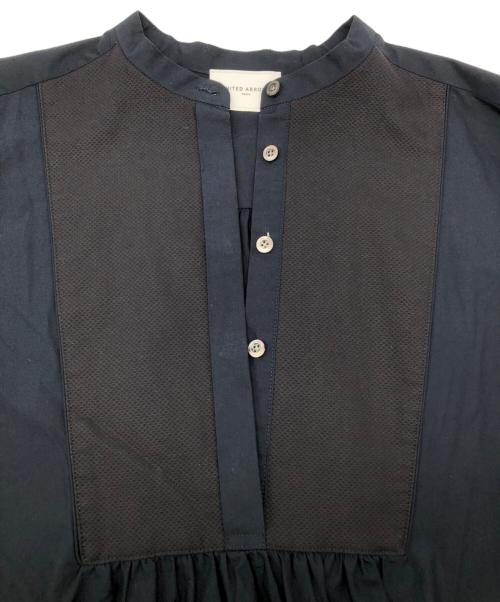 UNITED ARROWS（ユナイテッドアローズ）UNITED ARROWS (ユナイテッドアローズ) C BOSOM シャツワンピース ネイビー サイズ:36の古着・服飾アイテム