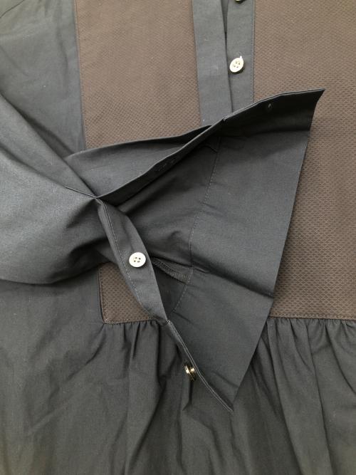 UNITED ARROWS（ユナイテッドアローズ）UNITED ARROWS (ユナイテッドアローズ) C BOSOM シャツワンピース ネイビー サイズ:36の古着・服飾アイテム
