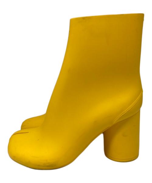 Maison Margiela（メゾンマルジェラ）Maison Margiela (メゾンマルジェラ) ラバータビブーツ マスタード サイズ:36の古着・服飾アイテム