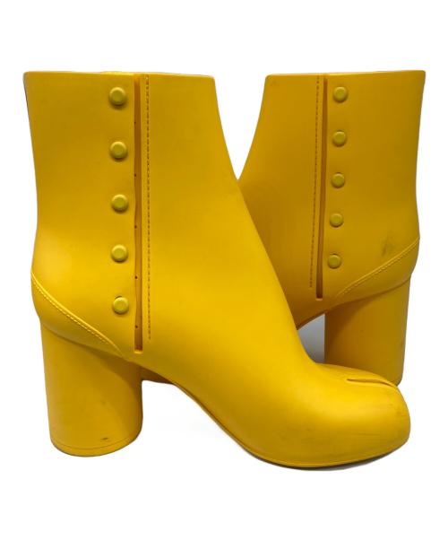 Maison Margiela（メゾンマルジェラ）Maison Margiela (メゾンマルジェラ) ラバータビブーツ マスタード サイズ:36の古着・服飾アイテム