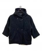 AP STUDIOエーピーストゥディオ）の古着「ライトモッサ オーバーフーディーコート」｜ブラック