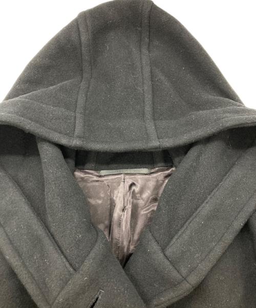 AP STUDIO（エーピーストゥディオ）AP STUDIO (エーピーストゥディオ) ライトモッサ オーバーフーディーコート ブラック サイズ:36の古着・服飾アイテム