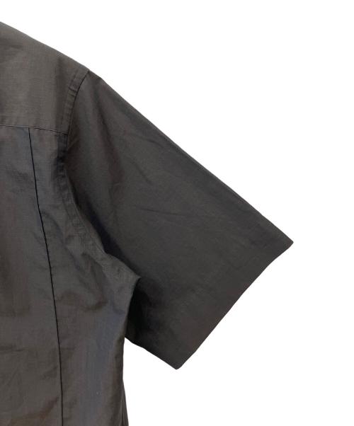 AURALEE（オーラリー）AURALEE (オーラリー) WASHED FINX RIPSTOP CHAMBRAY HALF SLEEVE SHIRTS ブラック サイズ:4の古着・服飾アイテム