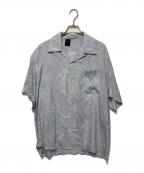 N.HOOLYWOODエヌ ハリウッド）の古着「HALF SLEEVE SHIRT」｜パープル×グリーン