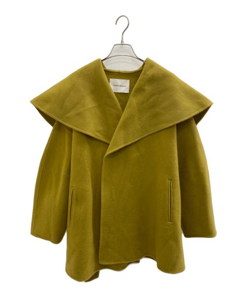 AEWEN MATOPH（イウエン マトフ）AEWEN MATOPH (イウエン マトフ) リバー ショール コート オリーブ サイズ:36の古着・服飾アイテム