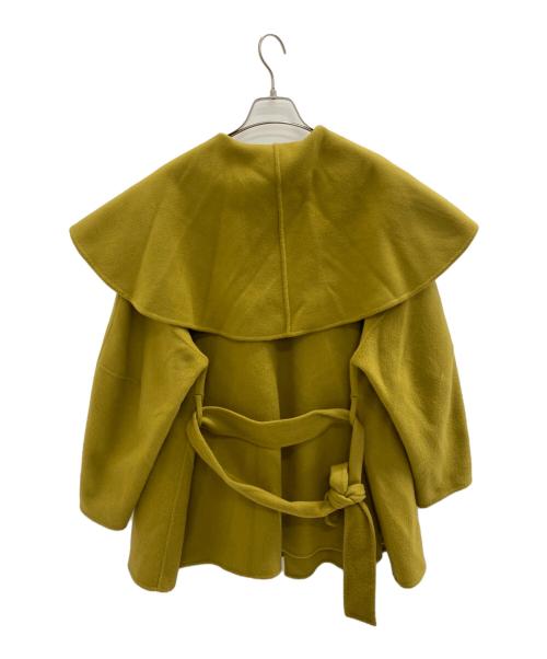 AEWEN MATOPH（イウエン マトフ）AEWEN MATOPH (イウエン マトフ) リバー ショール コート オリーブ サイズ:36の古着・服飾アイテム