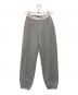 HOMME girls（オムガールズ）の古着「ロゴスウェットパンツ」｜グレー