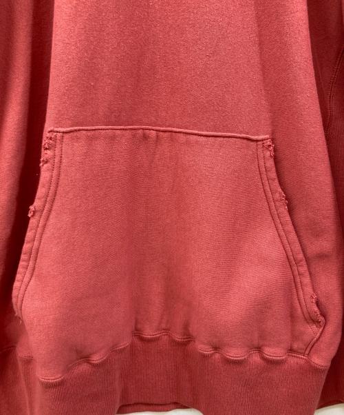 PIECE OF HUMAN（ピースオブヒューマン）PIECE OF HUMAN (ピースオブヒューマン) プルオーバーパーカー レッド サイズ:XLの古着・服飾アイテム