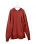 PIECE OF HUMAN（ピースオブヒューマン）の古着「プルオーバーパーカー」｜レッド