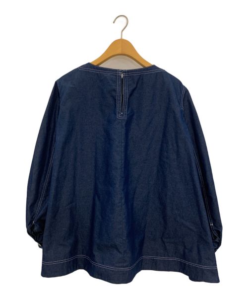 IENA（イエナ）IENA (イエナ) コットンボリュームプルオーバー インディゴ サイズ:-の古着・服飾アイテム