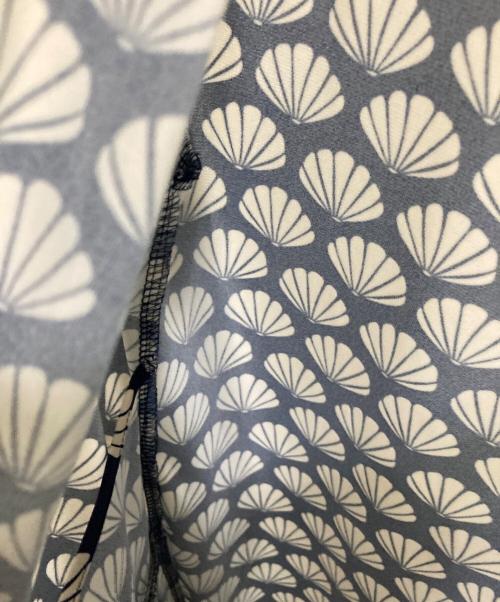 CORCOVADO（コルコバード）CORCOVADO (コルコバード) 総柄ジャージーワンピース ネイビー サイズ:Sの古着・服飾アイテム