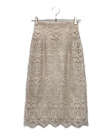 ANAYI（アナイ）の古着「レーススカート」｜アイボリー