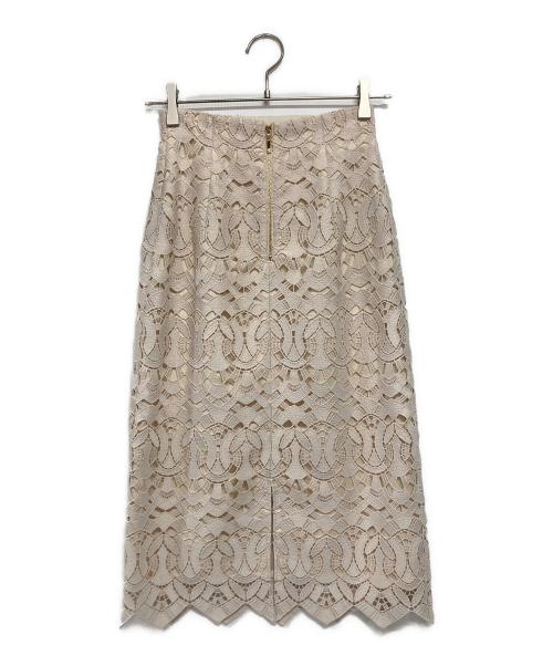 ANAYI（アナイ）ANAYI (アナイ) レーススカート アイボリー サイズ:36の古着・服飾アイテム