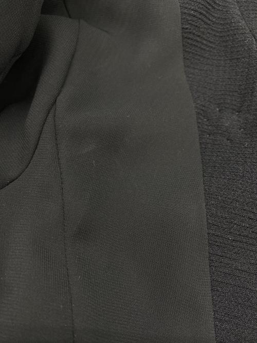 EMPORIO ARMANI（エンポリオアルマーニ）EMPORIO ARMANI (エンポリオアルマーニ) クレープブレザー ブラック サイズ:36の古着・服飾アイテム