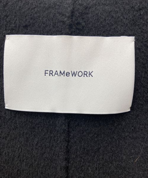 FRAMeWORK（フレームワーク）FRAMeWORK (フレームワーク) ハミルトンリバーフーディポンチョ　23020220302030 ブラック サイズ:サイズ表記なしの古着・服飾アイテム