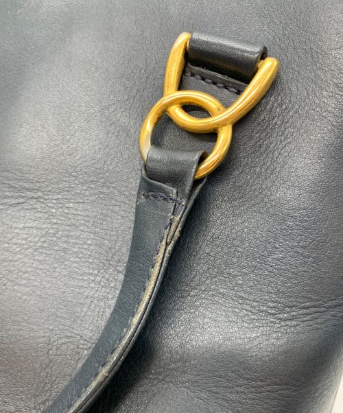 SAZABY（サザビー）SAZABY (サザビー) トートバッグ ネイビーの古着・服飾アイテム