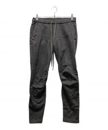 ATTACHMENT（アタッチメント）の古着「ハイパワーストレッチ裏毛 ジョガーパンツ」｜オリーブ