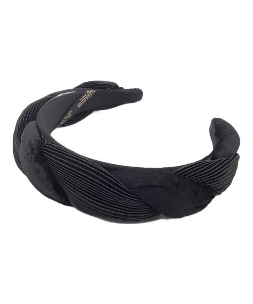 ALEXANDRE de Paris（アレクサンドルドゥパリ）ALEXANDRE DE PARIS (アレクサンドルドゥパリ) カチューシャ ブラックの古着・服飾アイテム