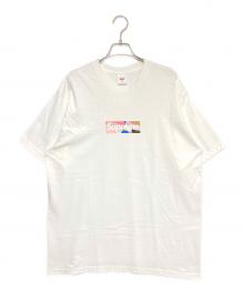 SUPREME×Emilio Pucci（シュプリーム×エミリオ プッチ）の古着「Box Logo Tee」｜ホワイト×ピンク