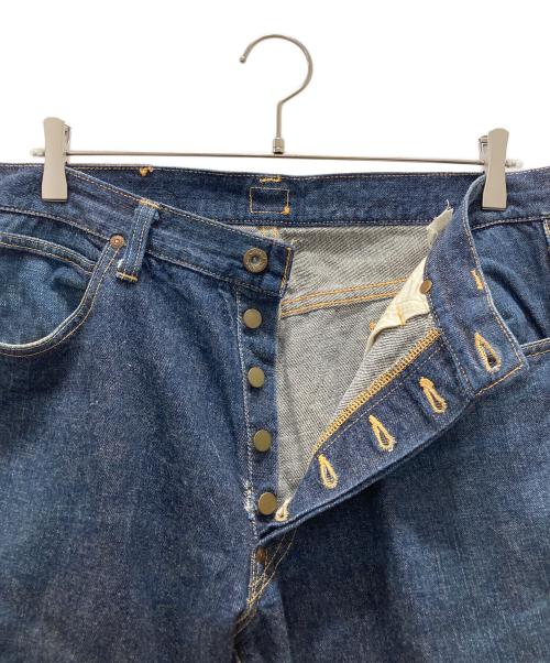 WAREHOUSE（ウエアハウス）WAREHOUSE (ウエアハウス) ボタンフライデニムパンツ ブルー サイズ:W36の古着・服飾アイテム
