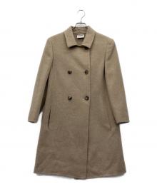 AKRIS（アクリス）の古着「カシミヤコート」｜ベージュ