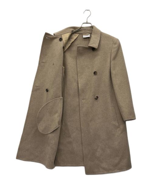 AKRIS（アクリス）AKRIS (アクリス) カシミヤコート ベージュ サイズ:38の古着・服飾アイテム