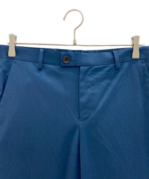 BESPOKE TOKYO（ビスポークトウキョウ）BESPOKE TOKYO (ビスポークトウキョウ) 3D WOOL SLIM SLACKS ブルー サイズ:3の古着・服飾アイテム