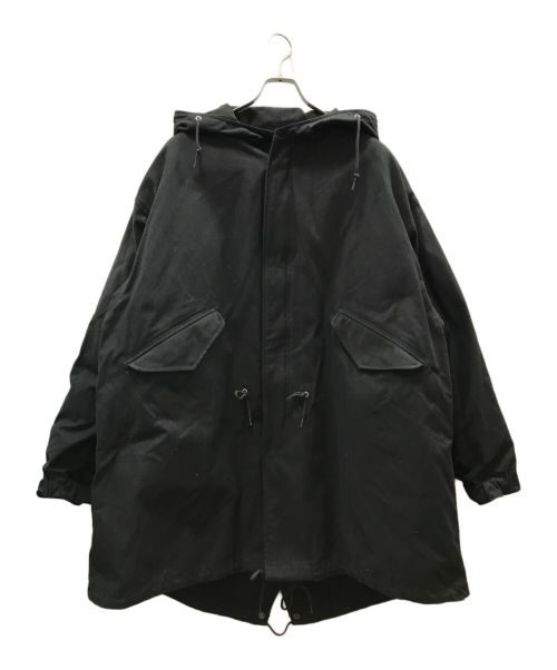 RAF SIMONS（ラフシモンズ）RAF SIMONS (ラフシモンズ) MID LENGTH PARKA ブラック サイズ:48の古着・服飾アイテム