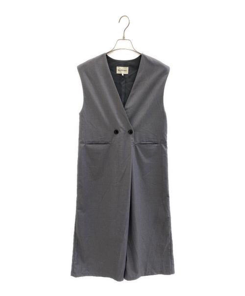 RAY BEAMS（レイ ビームス）RAY BEAMS (レイ ビームス) スーツ ディテール サロペット グレーの古着・服飾アイテム