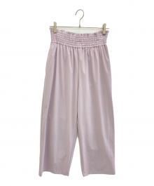 JOURNAL STANDARD（ジャーナルスタンダード）の古着「ナイロンストレッチワイドパンツ」｜パープル