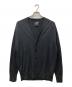 ATON（エイトン）の古着「NATURAL DYE SLOW WOOL カーディガン」｜チャコールグレー