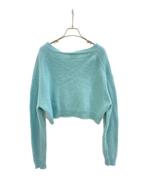 Acne studios（アクネ ストゥディオス）ACNE STUDIOS (アクネ ストゥディオス) ウールニット グリーン サイズ:XSの古着・服飾アイテム