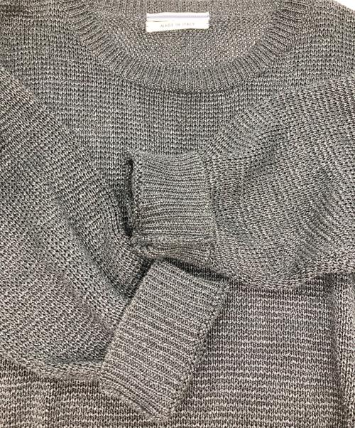 CristaSeya（クリスタセヤ）CristaSeya (クリスタセヤ) Washi Paper Sweater ブラック サイズ:XLの古着・服飾アイテム
