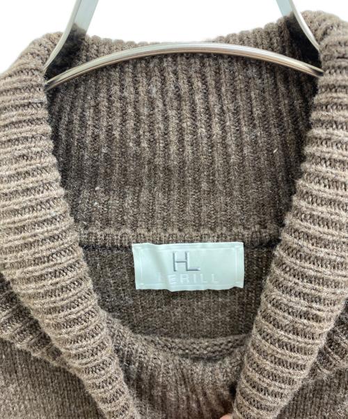 HERILL（ヘリル）HERILL (ヘリル) Blacksheep Turtleneck ブラウン サイズ:3の古着・服飾アイテム