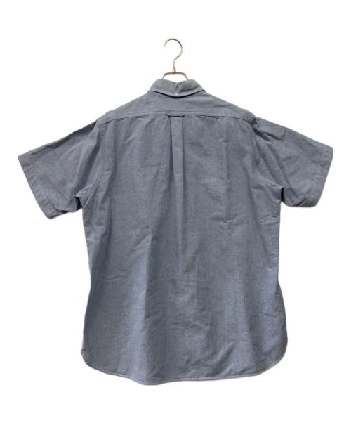 MOUNTAIN RESEARCH（マウンテンリサーチ）MOUNTAIN RESEARCH (マウンテンリサーチ) 半袖BDシャツ ブルー サイズ:Mの古着・服飾アイテム