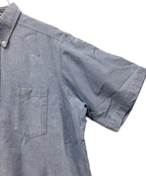 MOUNTAIN RESEARCH（マウンテンリサーチ）MOUNTAIN RESEARCH (マウンテンリサーチ) 半袖BDシャツ ブルー サイズ:Mの古着・服飾アイテム