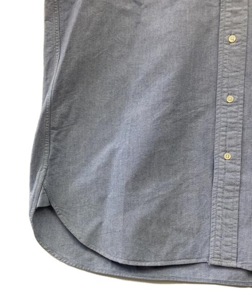 MOUNTAIN RESEARCH（マウンテンリサーチ）MOUNTAIN RESEARCH (マウンテンリサーチ) 半袖BDシャツ ブルー サイズ:Mの古着・服飾アイテム