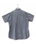 MOUNTAIN RESEARCH (マウンテンリサーチ) 半袖BDシャツ ブルー サイズ:M：5000円