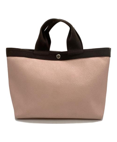 Herve Chapelier（エルベシャプリエ）Herve Chapelier (エルベシャプリエ) M SQUARE TOTE BAG ピンクの古着・服飾アイテム