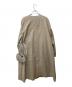 ADORE (アドーア) ライナー付ノーカラーコート ベージュ サイズ:36：12000円