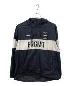 F.C.R.B.×FRAGMENT DESIGNエフシーレアルブリストル×フラグメントデザイン）の古着「TRAINING ANORAK」｜ブラック×ホワイト